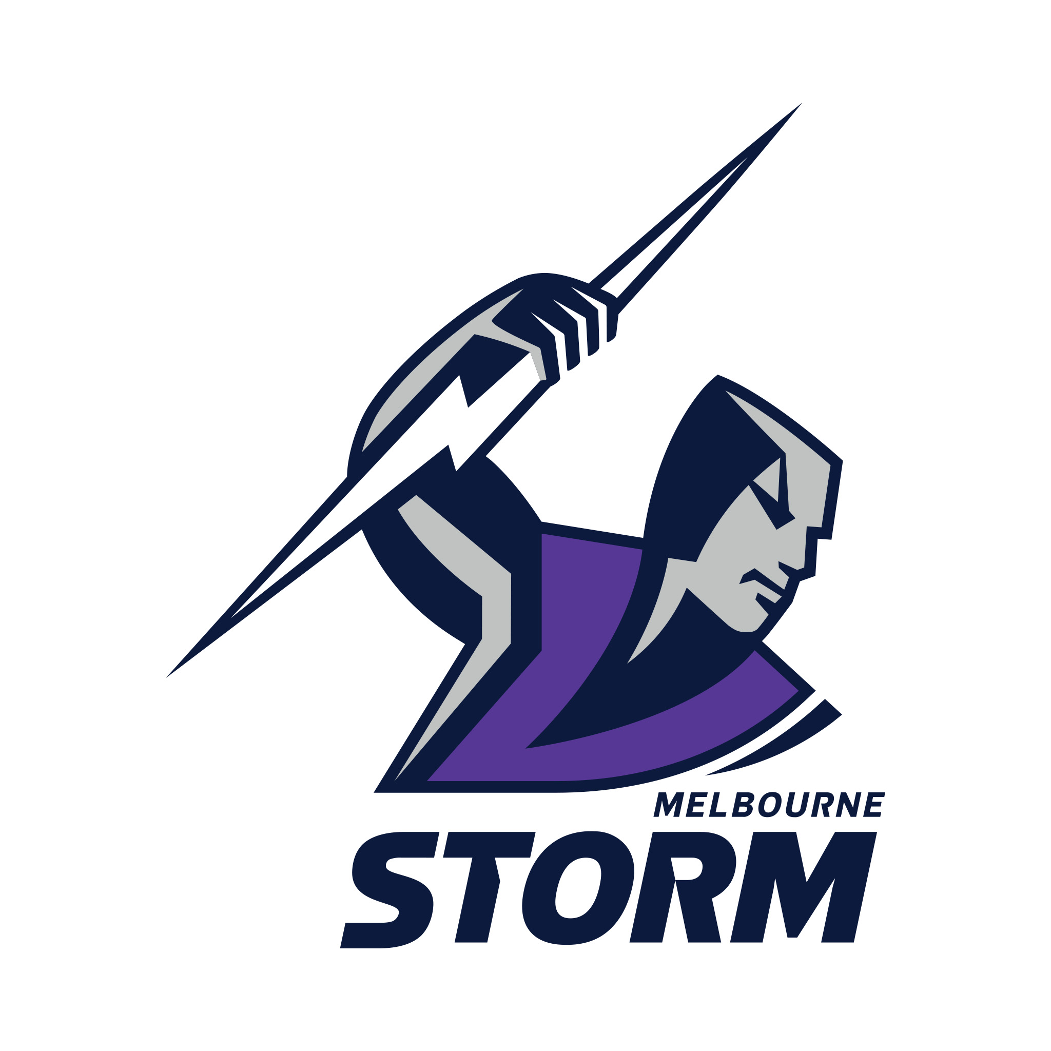 NRL Melbourne Storm Merchandise by Ashtabula
