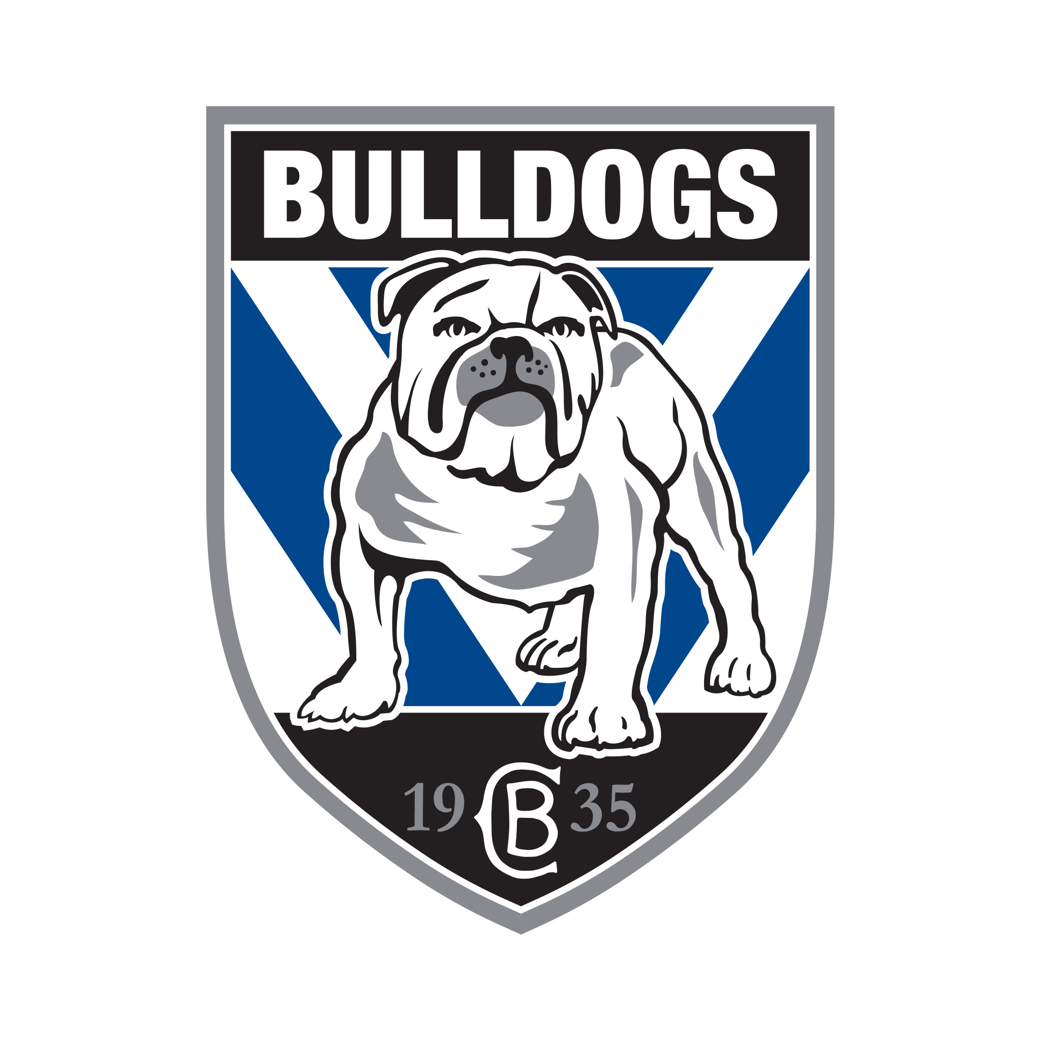 NRL Canterbury Bulldgos Merchandise by Ashtabula