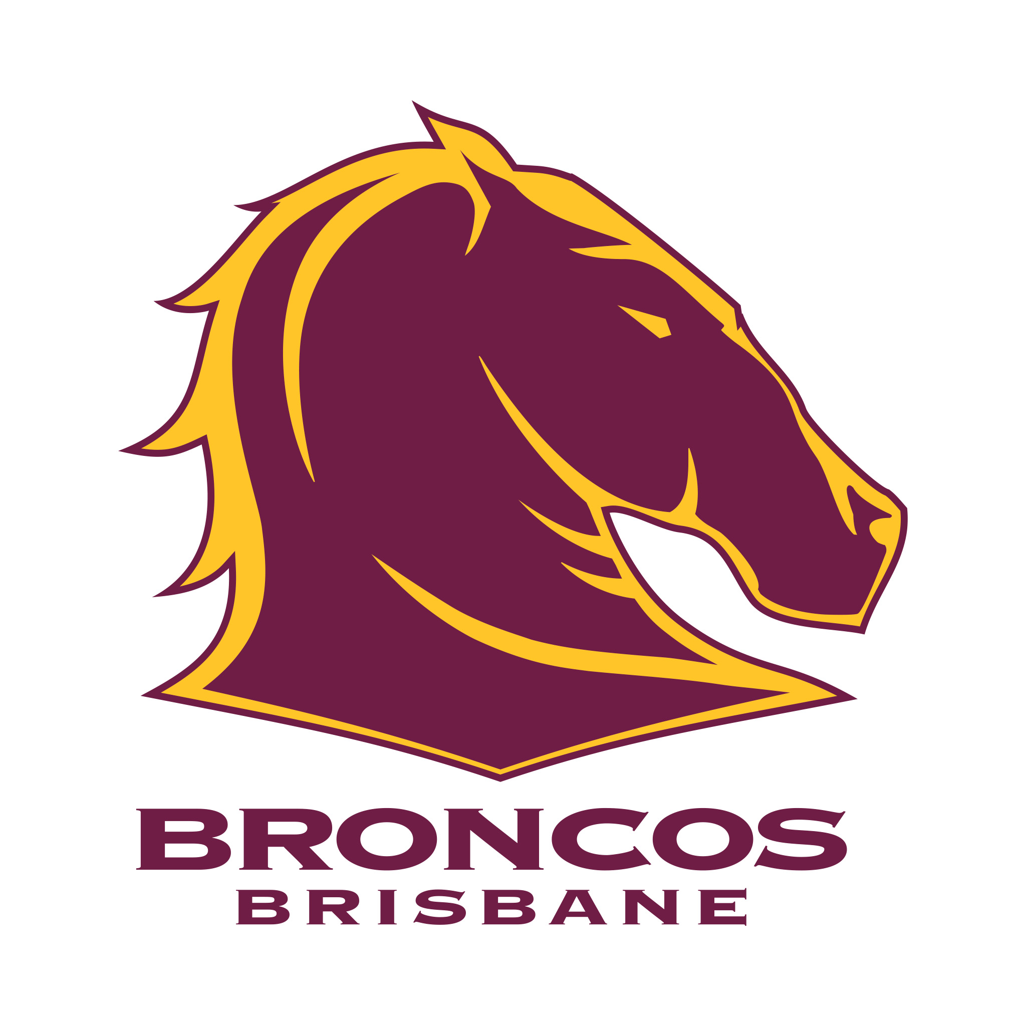 NRL Brisbane Broncos Merchandise by Ashtabula