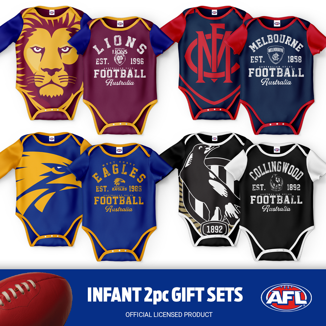 AFL Infant 2pc Gift Set Ashtabula