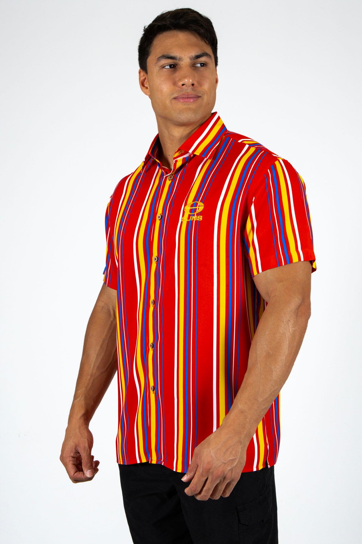 AFL Gold Coast Suns 'Sorrento' Party Shirt - Ashtabula