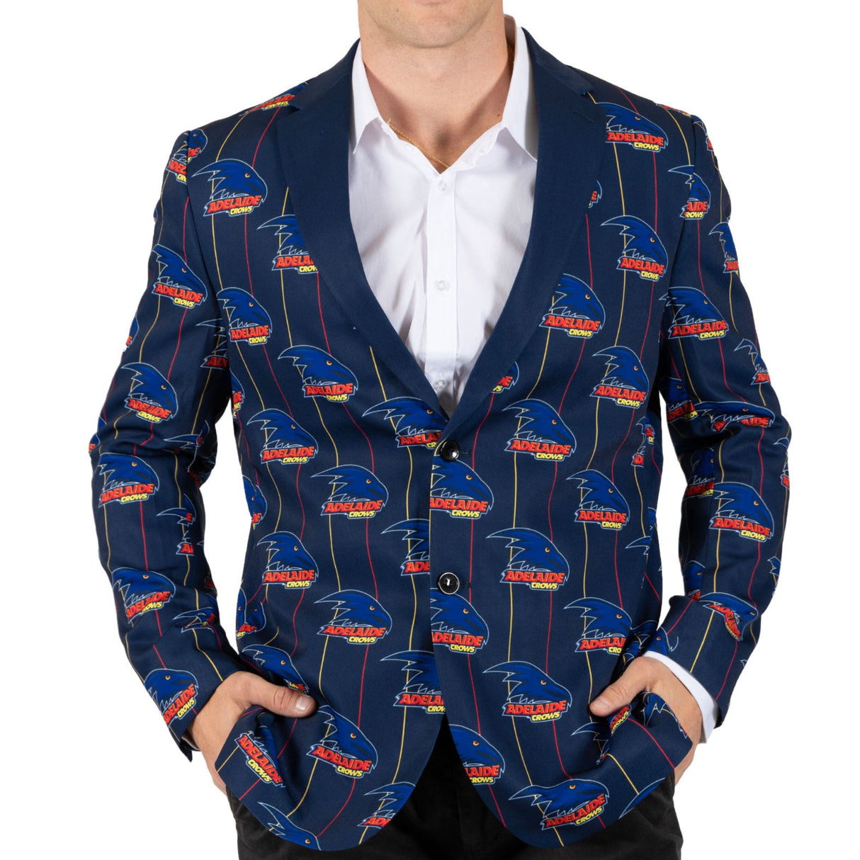 AFL Adelaide Crows 'Front Bar' Sports Jacket - Ashtabula