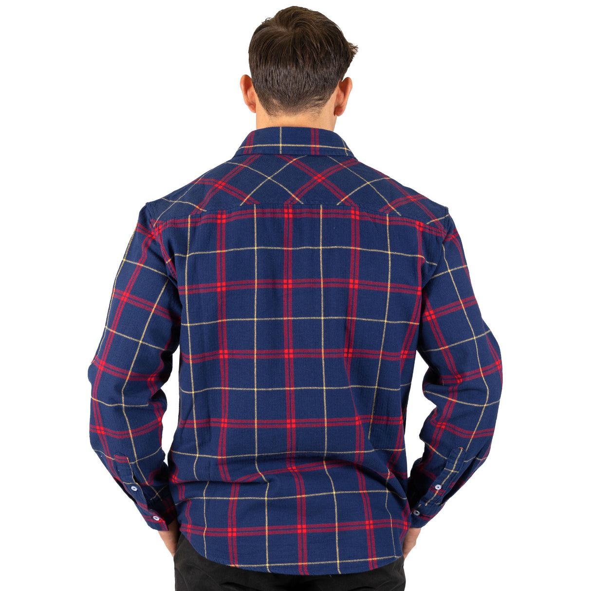 AFL Adelaide Crows 'Mustang' Flannel Shirt - Ashtabula