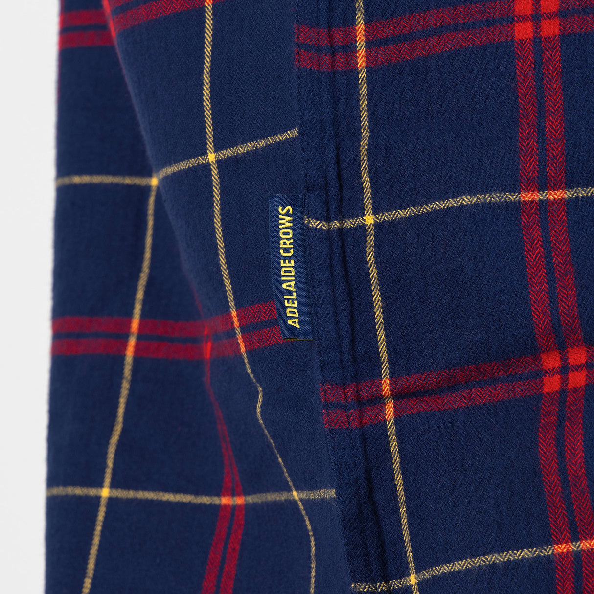 AFL Adelaide Crows 'Mustang' Flannel Shirt - Ashtabula