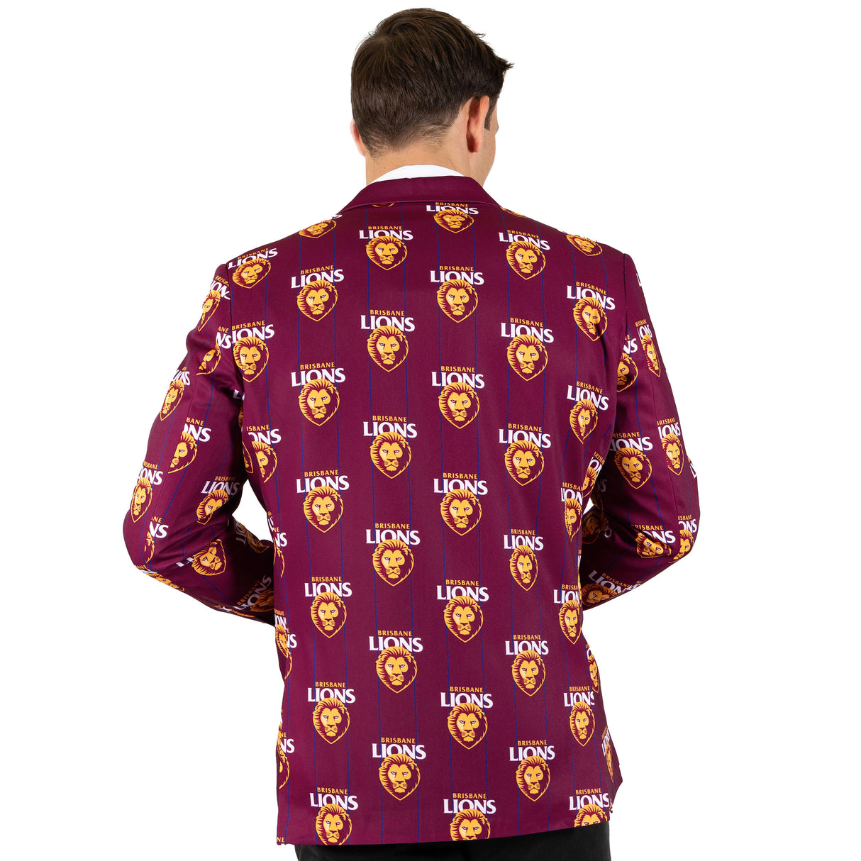 AFL Brisbane Lions 'Front Bar' Sports Jacket - Ashtabula