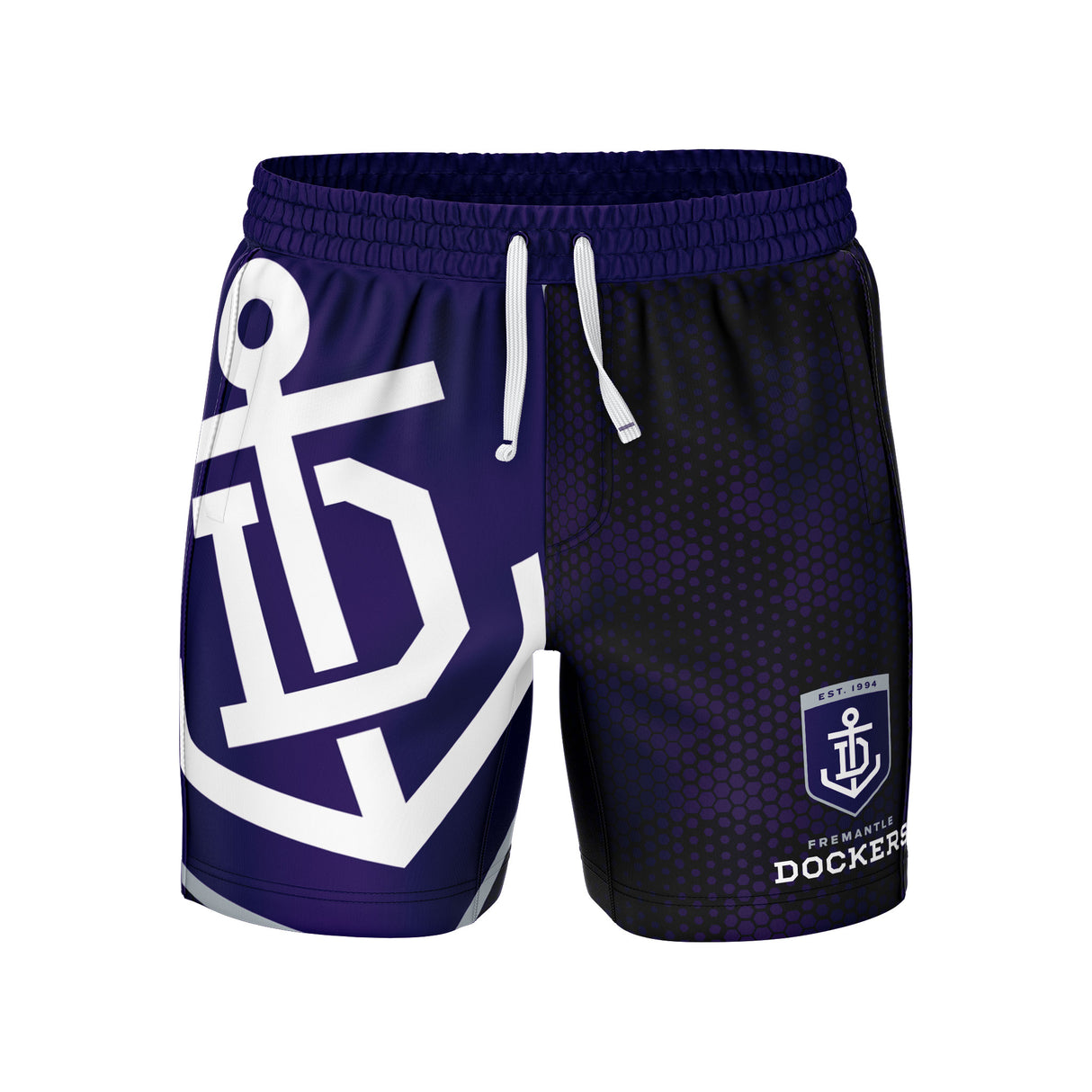 AFL Fremantle Dockers 'Big Shot' Volley Shorts - Ashtabula