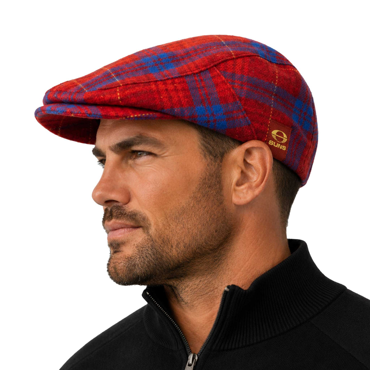 AFL Gold Coast Suns 'Angus' Flat Cap - Ashtabula