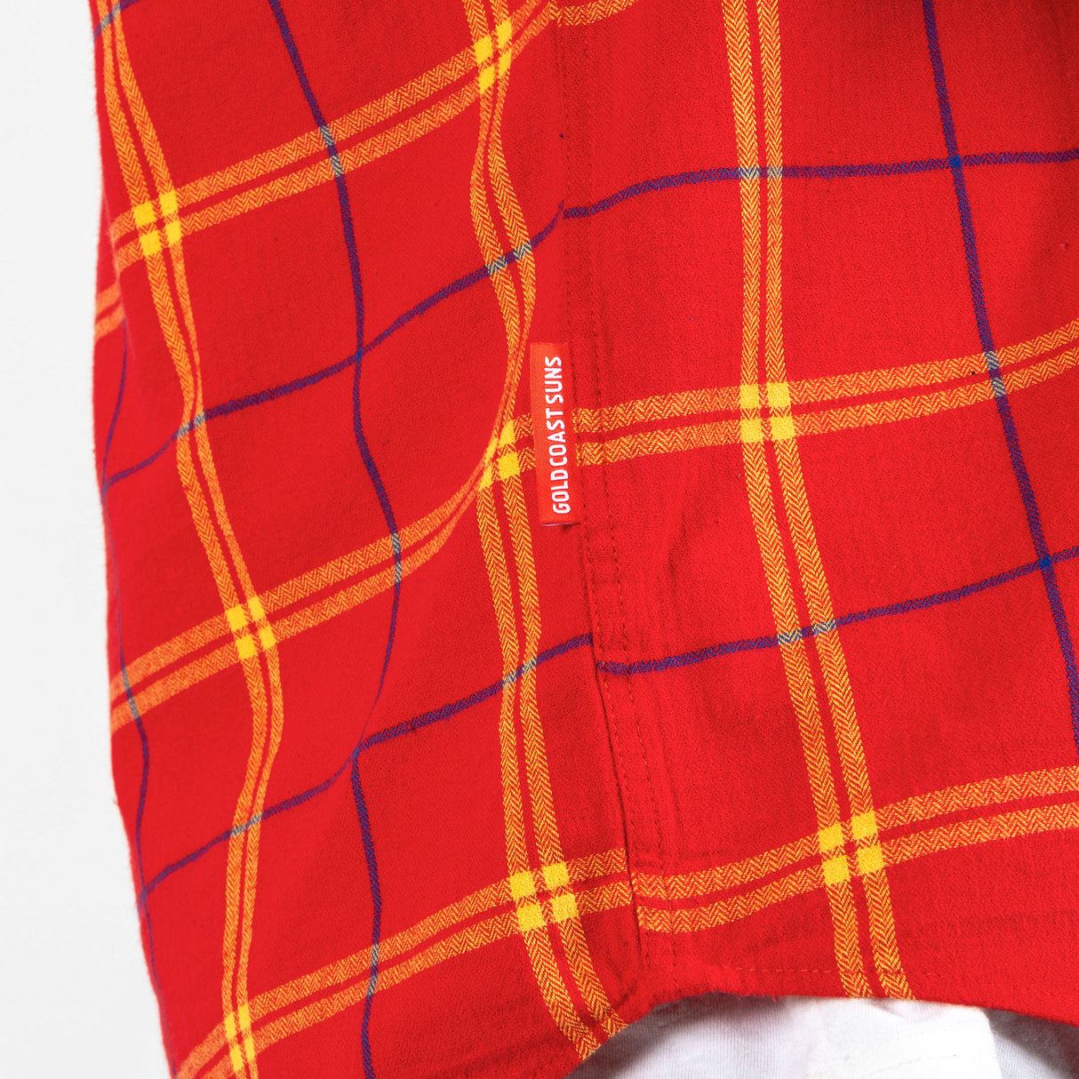 AFL Gold Coast Suns 'Mustang' Flannel Shirt - Ashtabula