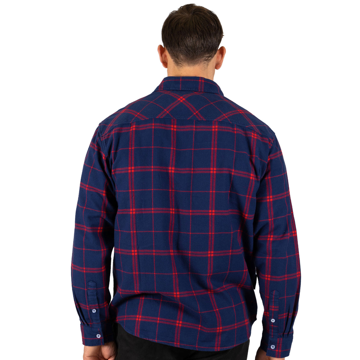 AFL Melbourne Demons 'Mustang' Flannel Shirt - Ashtabula