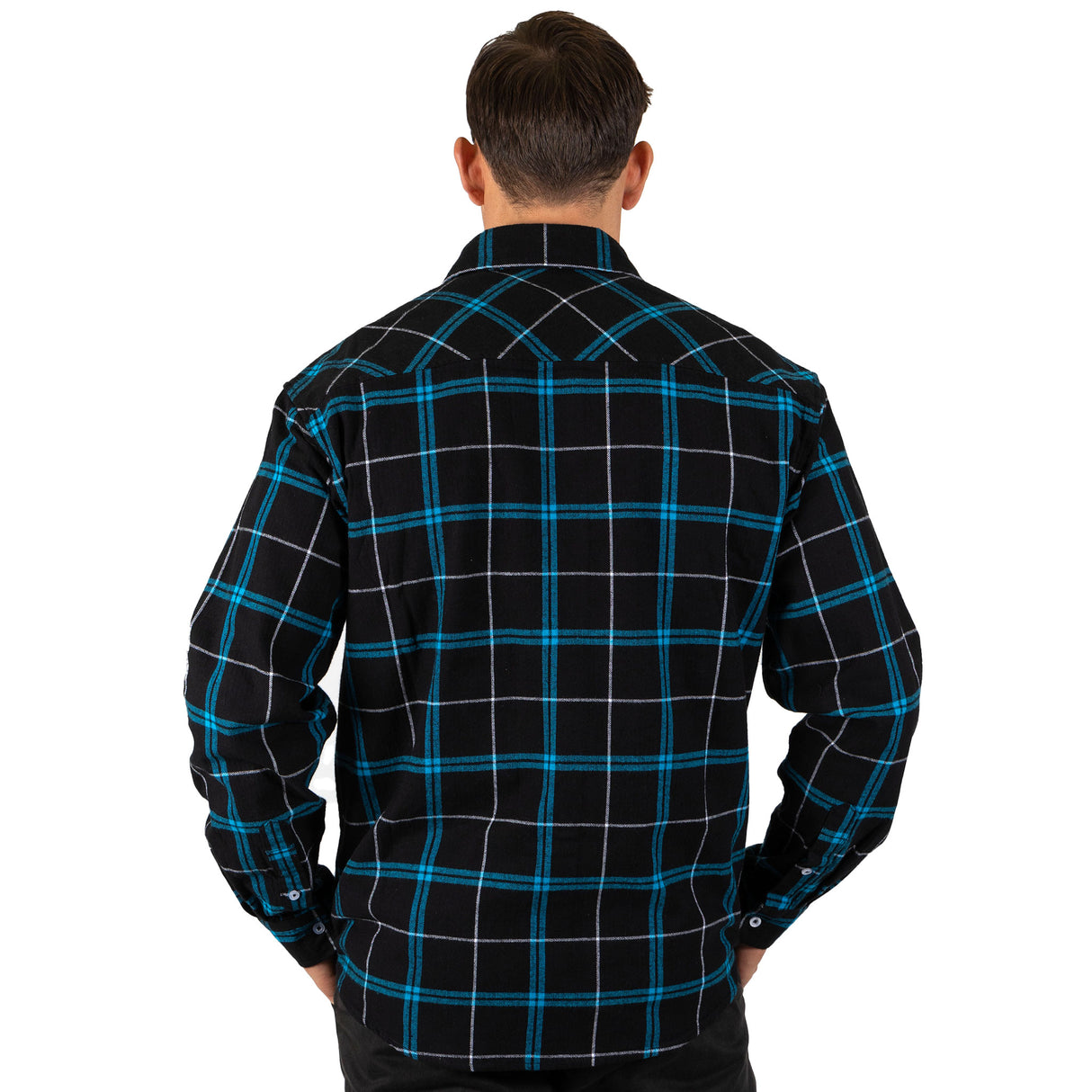 AFL Port Adelaide 'Mustang' Flannel Shirt - Ashtabula