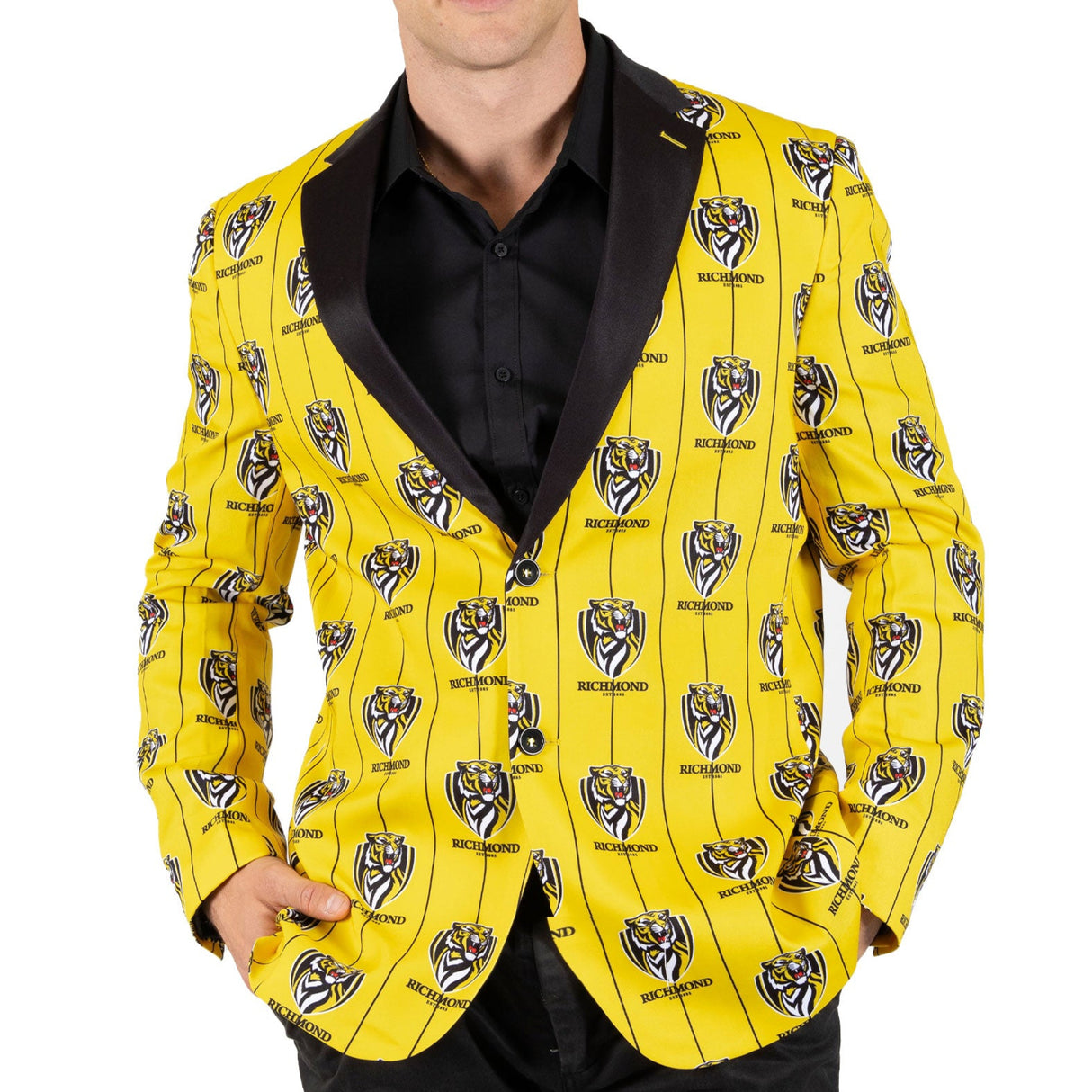 AFL Richmond Tigers 'Front Bar' Sports Jacket - Ashtabula