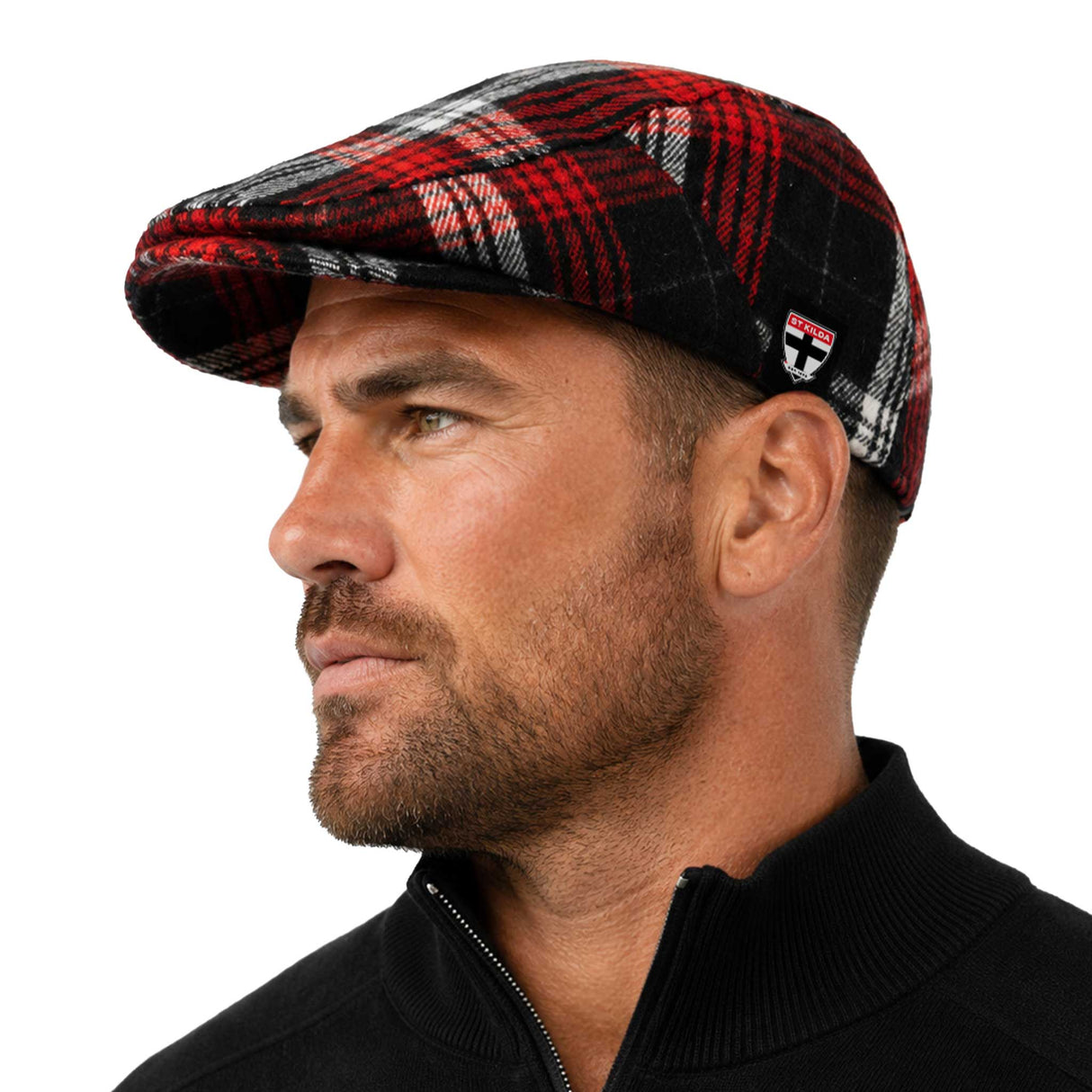 AFL St Kilda 'Angus' Flat Cap - Ashtabula