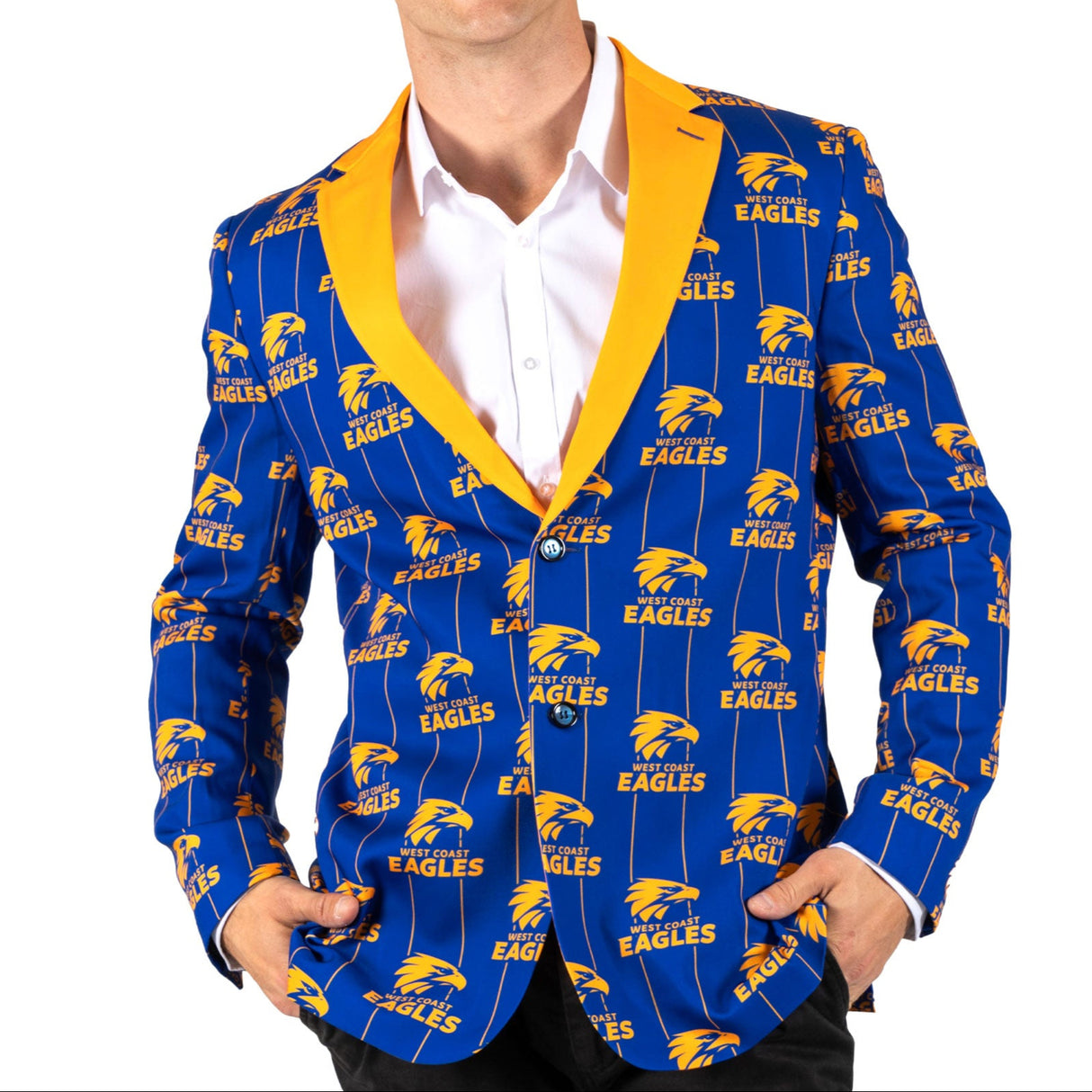 AFL West Coast Eagles 'Front Bar' Sports Jacket - Ashtabula