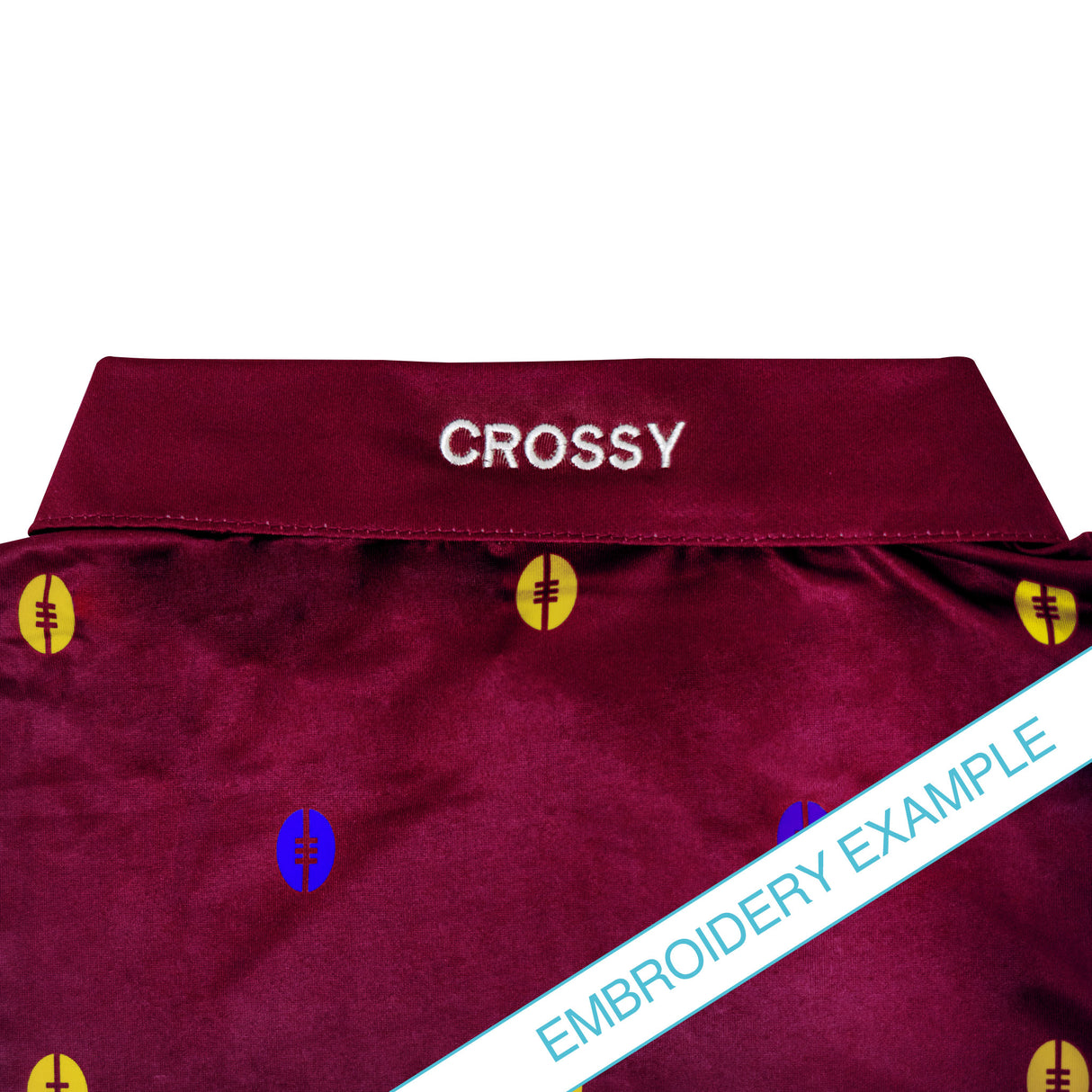 AFL Brisbane Lions 'Mulligan' Golf Polo - Ashtabula