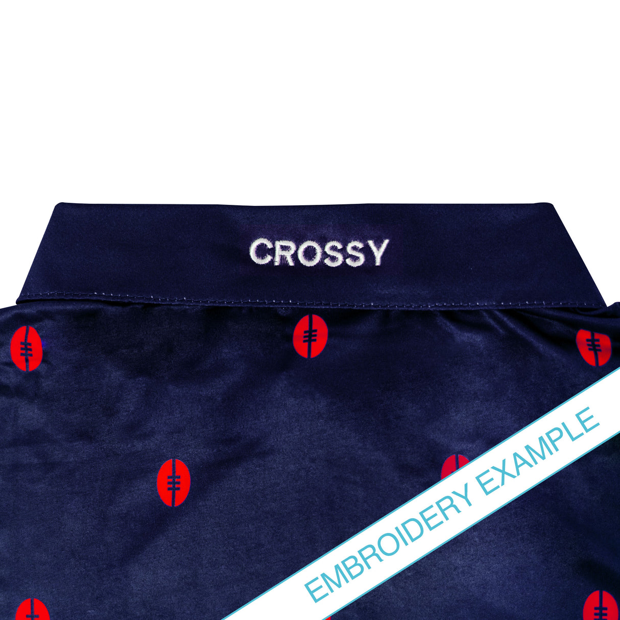 AFL Melbourne Demons 'Mulligan' Golf Polo - Ashtabula