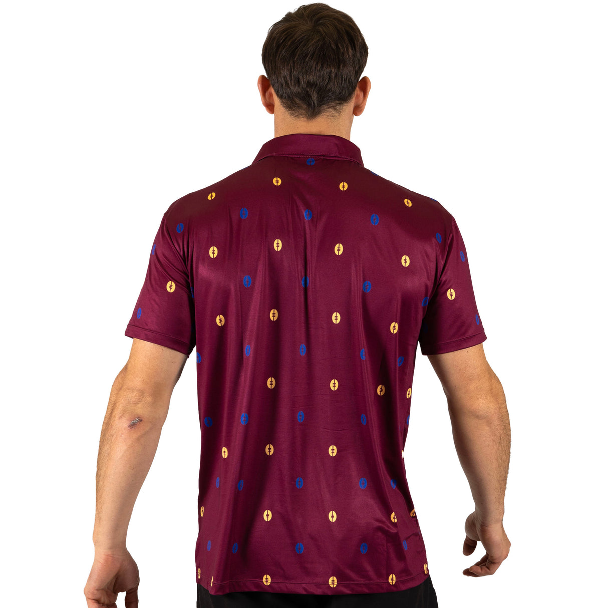 AFL Brisbane Lions 'Mulligan' Golf Polo - Ashtabula