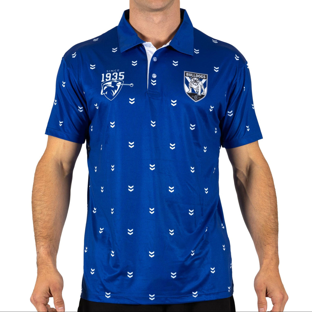 NRL Bulldogs 'Mulligan' Golf Polo - Ashtabula