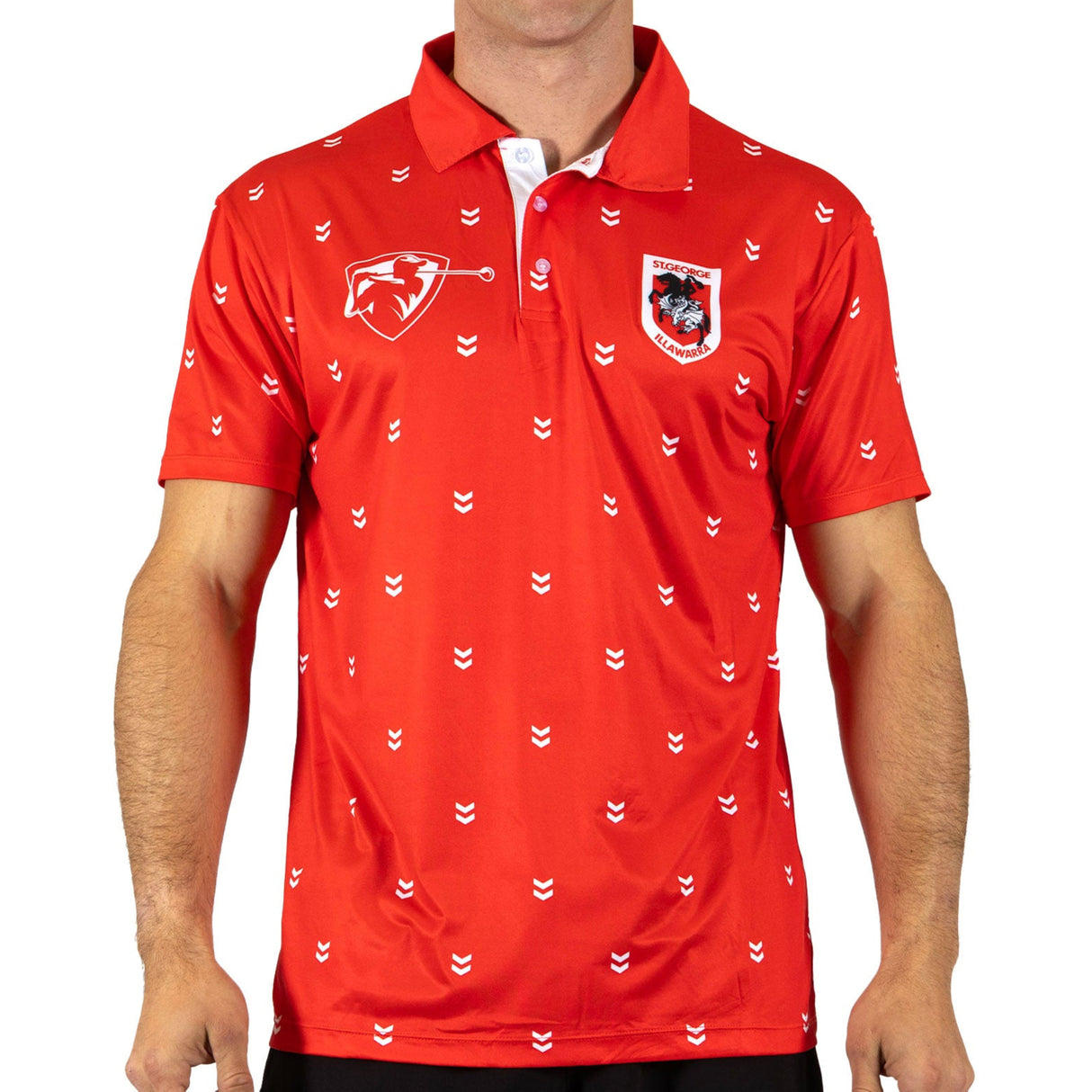 NRL Dragons 'Mulligan' Golf Polo - Ashtabula