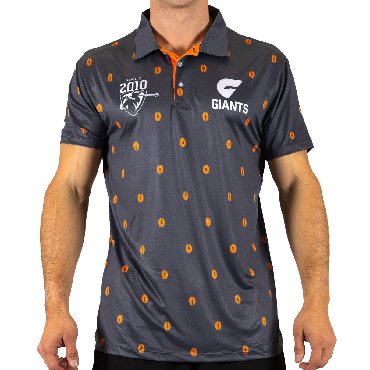 AFL GWS Giants 'Mulligan' Golf Polo - Ashtabula