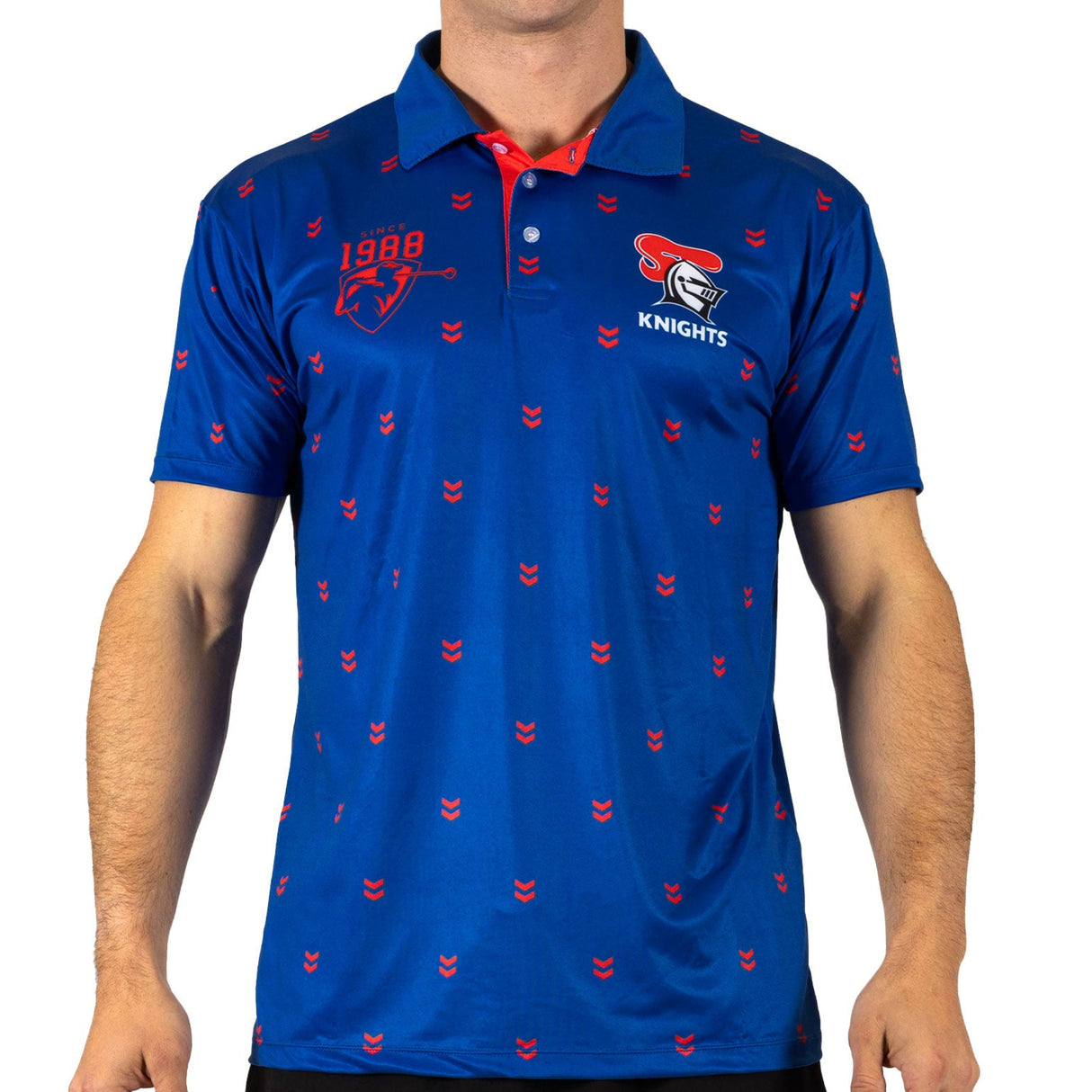 NRL Knights 'Mulligan' Golf Polo - Ashtabula