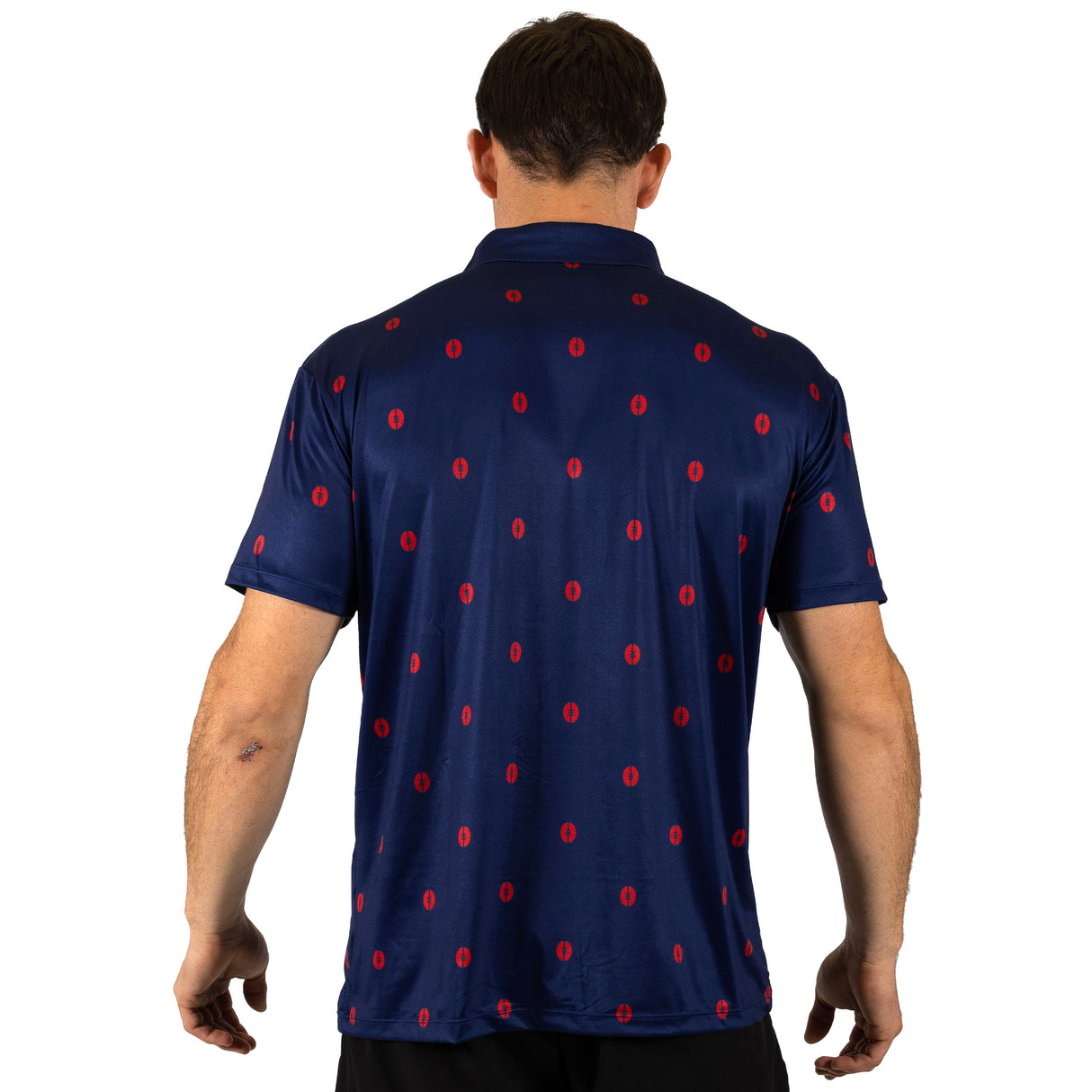 AFL Melbourne Demons 'Mulligan' Golf Polo - Ashtabula