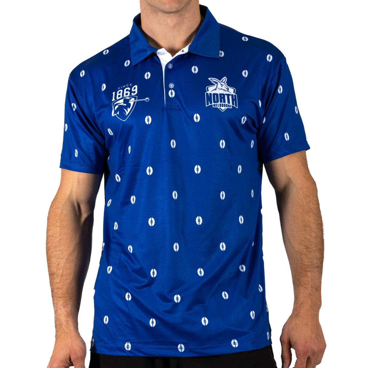 AFL North Melbourne 'Mulligan' Golf Polo - Ashtabula