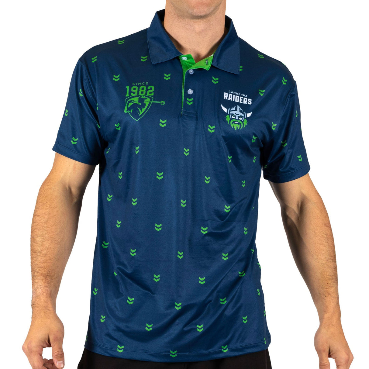 NRL Raiders 'Mulligan' Golf Polo - Ashtabula