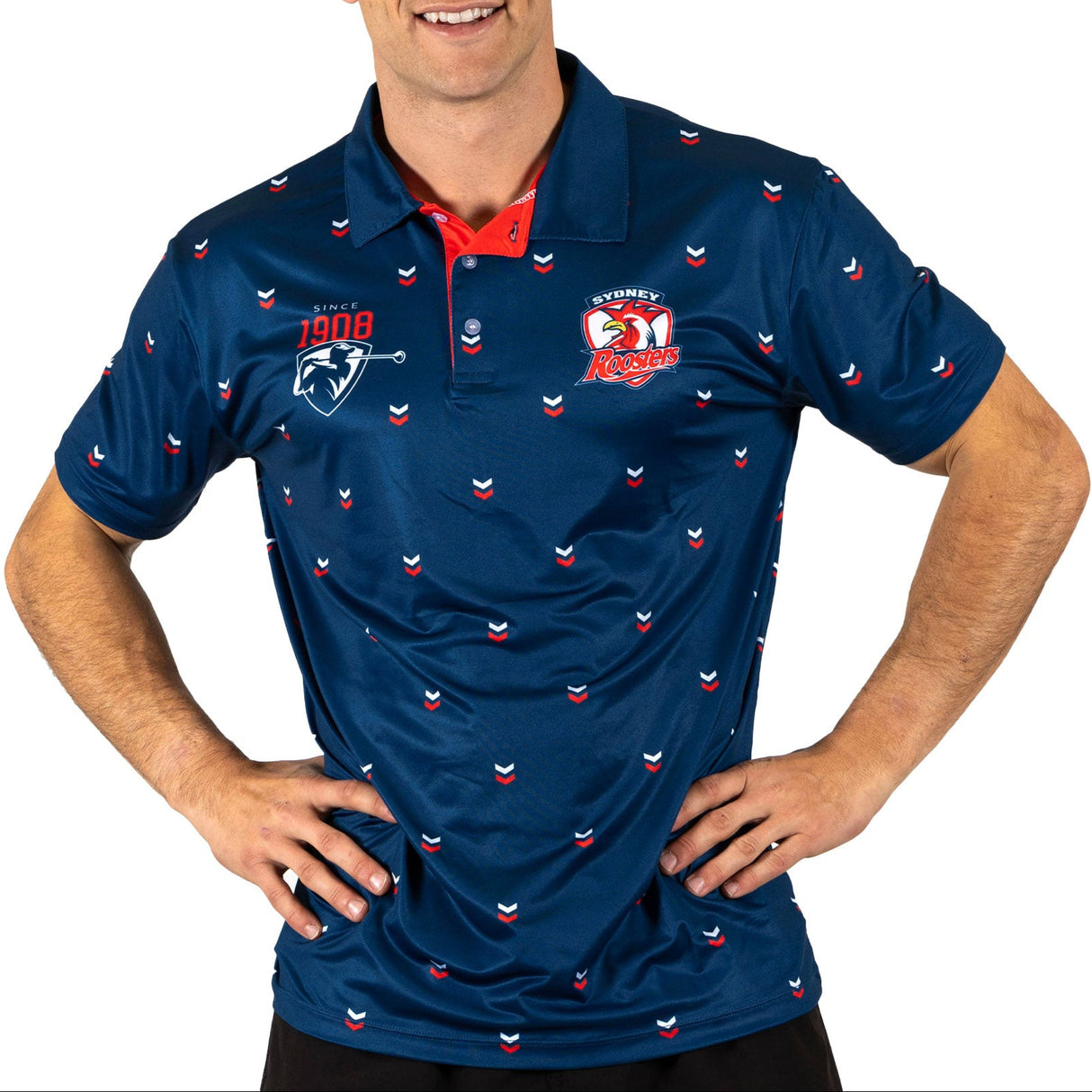 NRL Roosters 'Mulligan' Golf Polo - Ashtabula