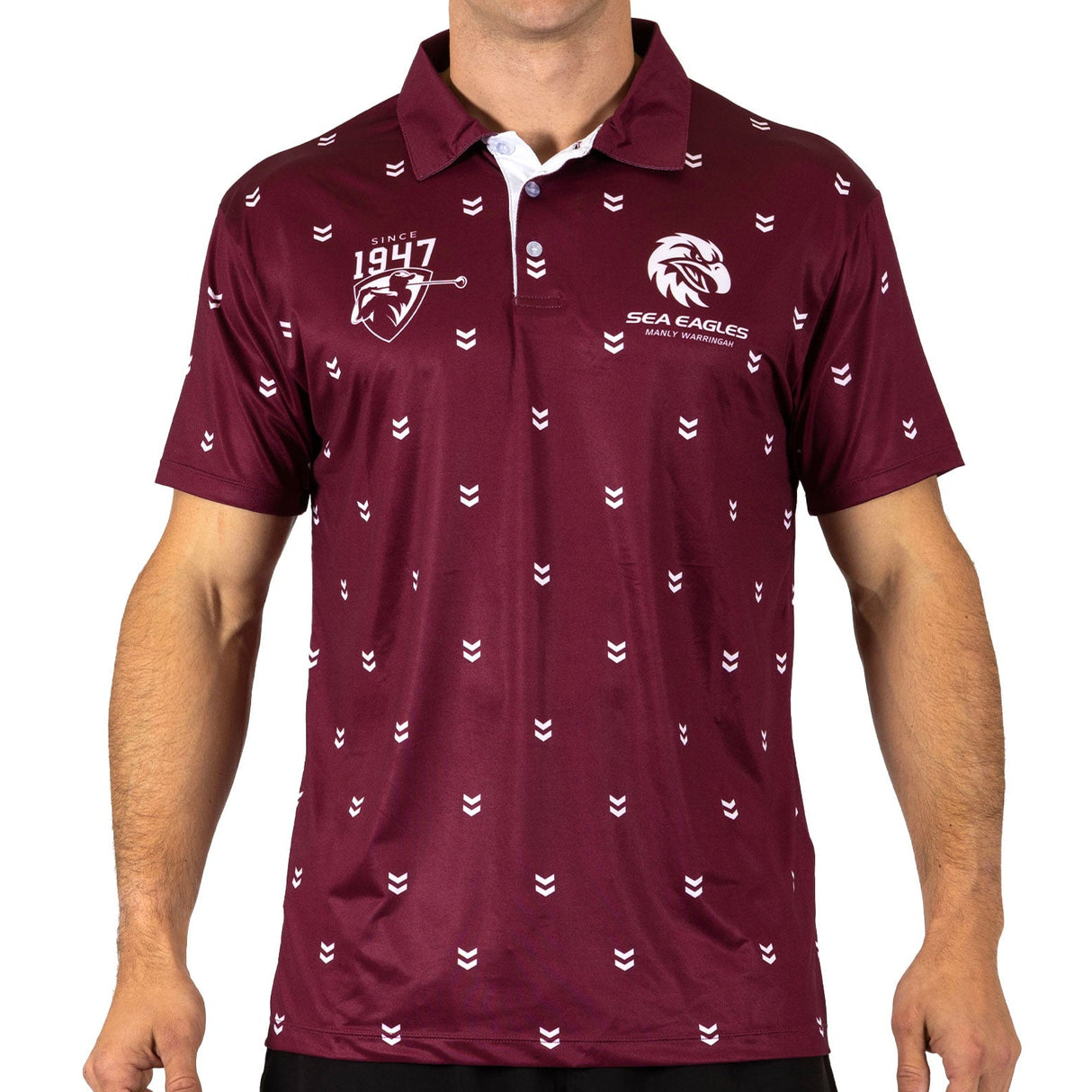 NRL Sea Eagles 'Mulligan' Golf Polo - Ashtabula