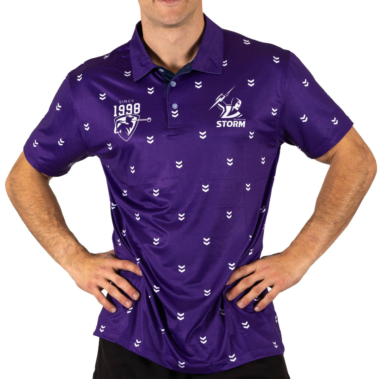 NRL Storm 'Mulligan' Golf Polo - Ashtabula