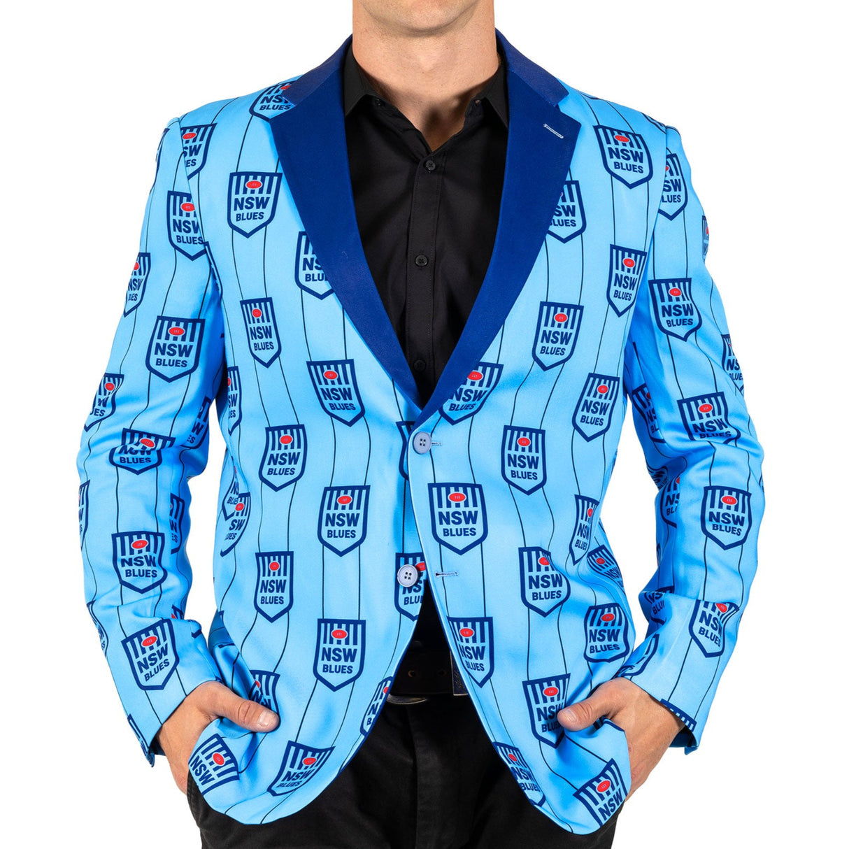 NSW Blues 'Front Bar' Sports Jacket - Ashtabula