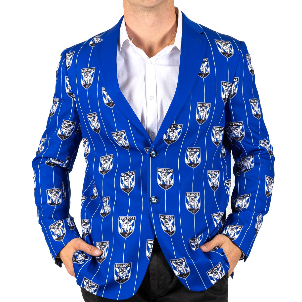NRL Bulldogs 'Front Bar' Sports Jacket - Ashtabula