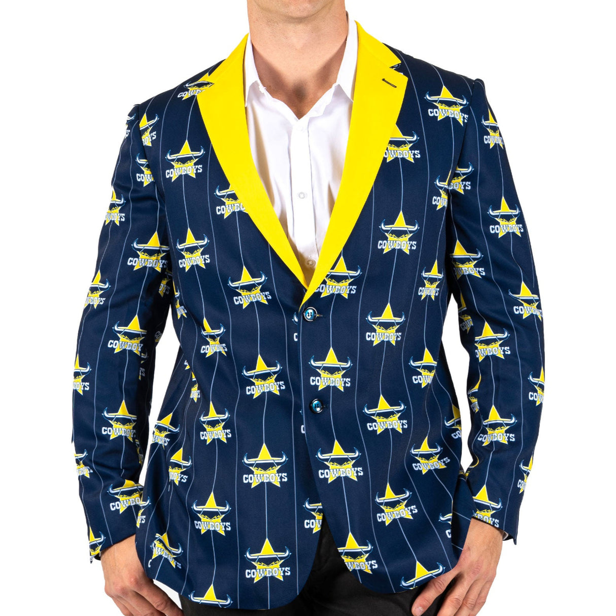 NRL Cowboys 'Front Bar' Sports Jacket - Ashtabula