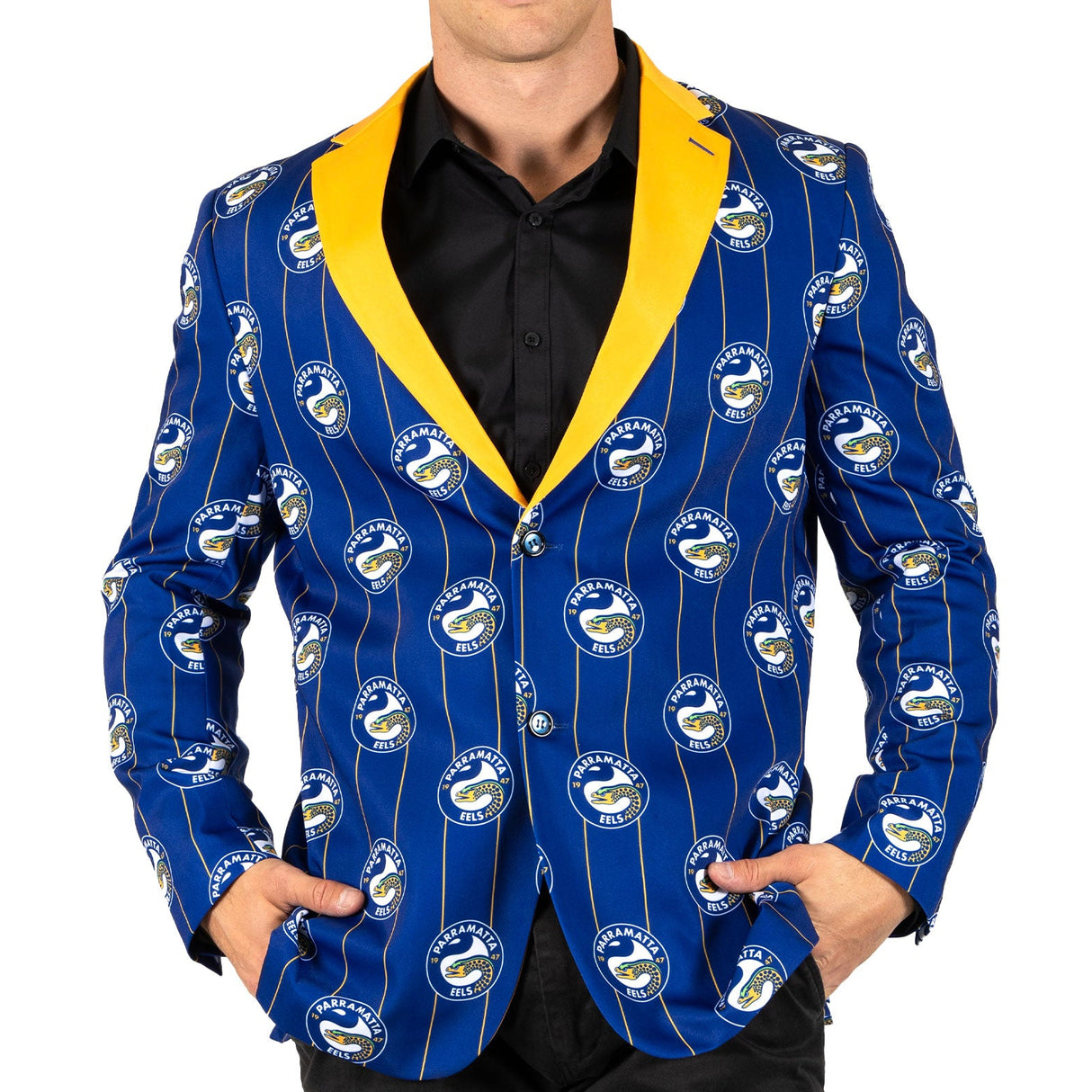 NRL Eels 'Front Bar' Sports Jacket - Ashtabula