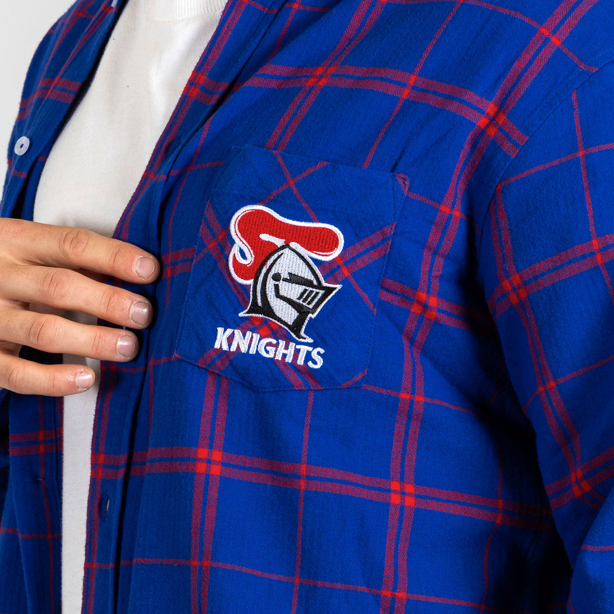 NRL Knights 'Mustang' Flannel Shirt - Ashtabula