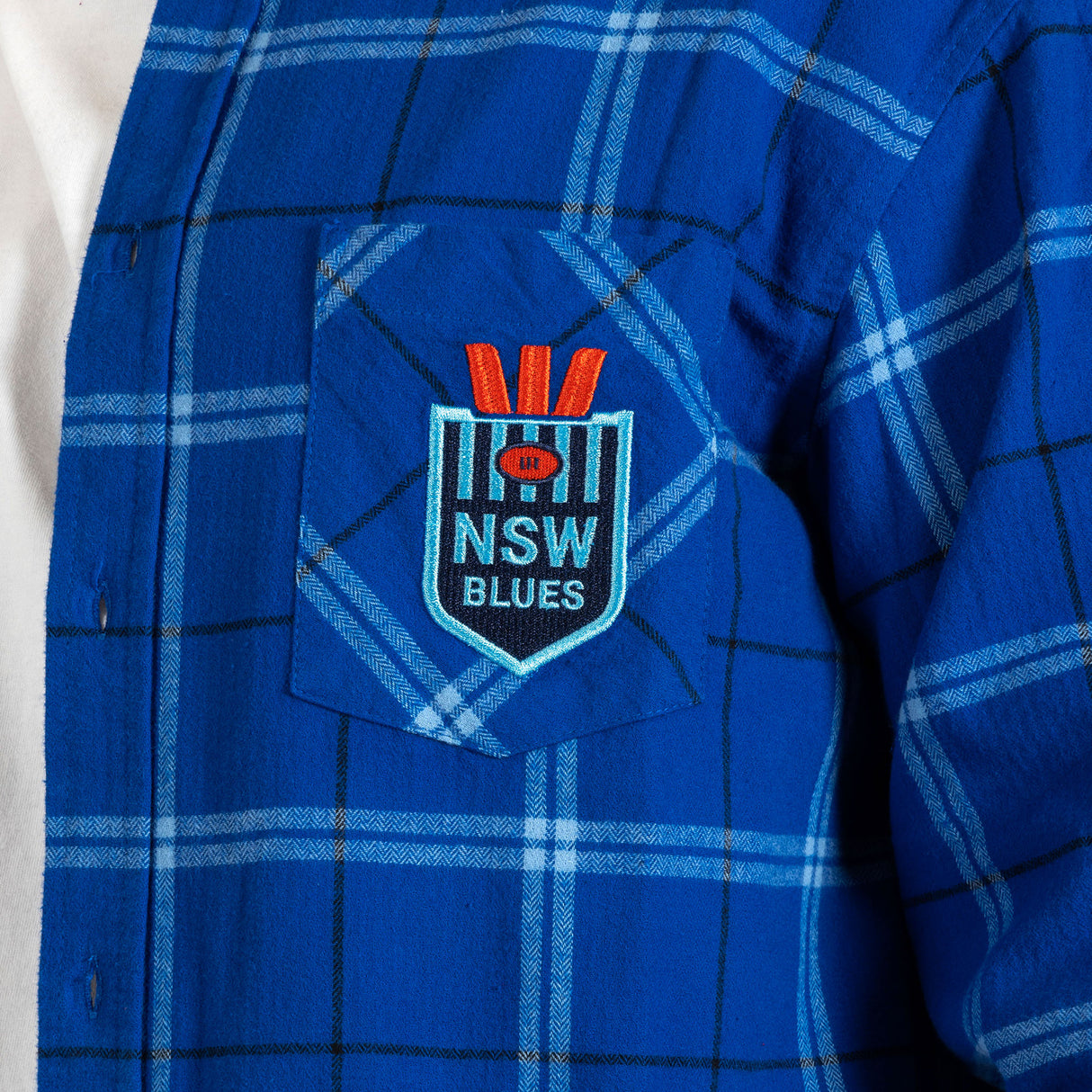 NSW Blues 'Mustang' Flannel Shirt - Ashtabula