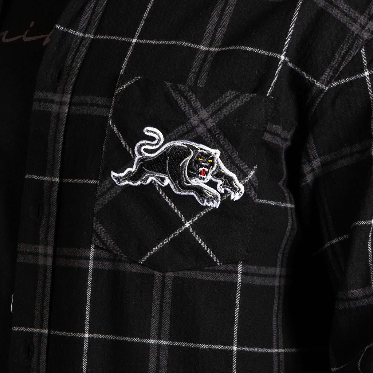 NRL Panthers 'Mustang' Flannel Shirt - Ashtabula