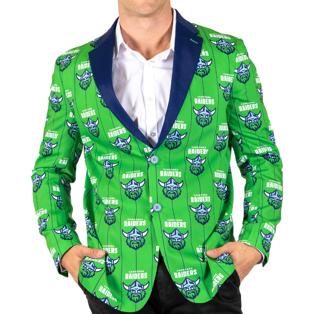 NRL Raiders 'Front Bar' Sports Jacket - Ashtabula