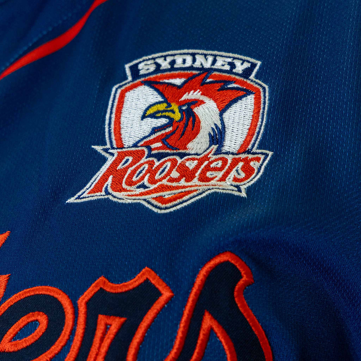 NRL Roosters 'Homer' Baseball Shirt - Youth - Ashtabula