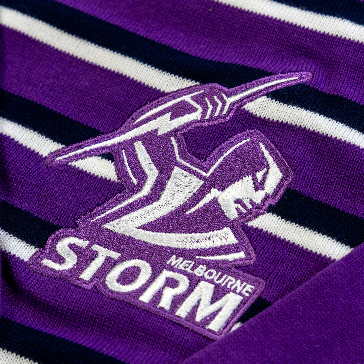 NRL Storm 'Crossbar' Kids Jumper - Ashtabula