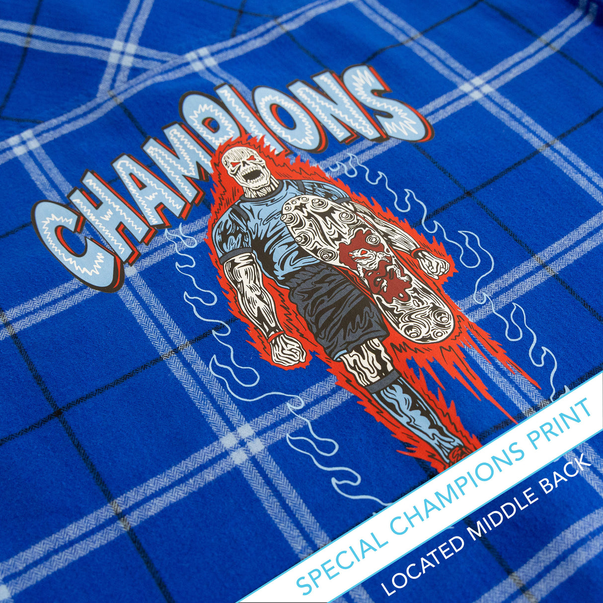 NSW Blues 'Mustang' Flannel Shirt - Ashtabula