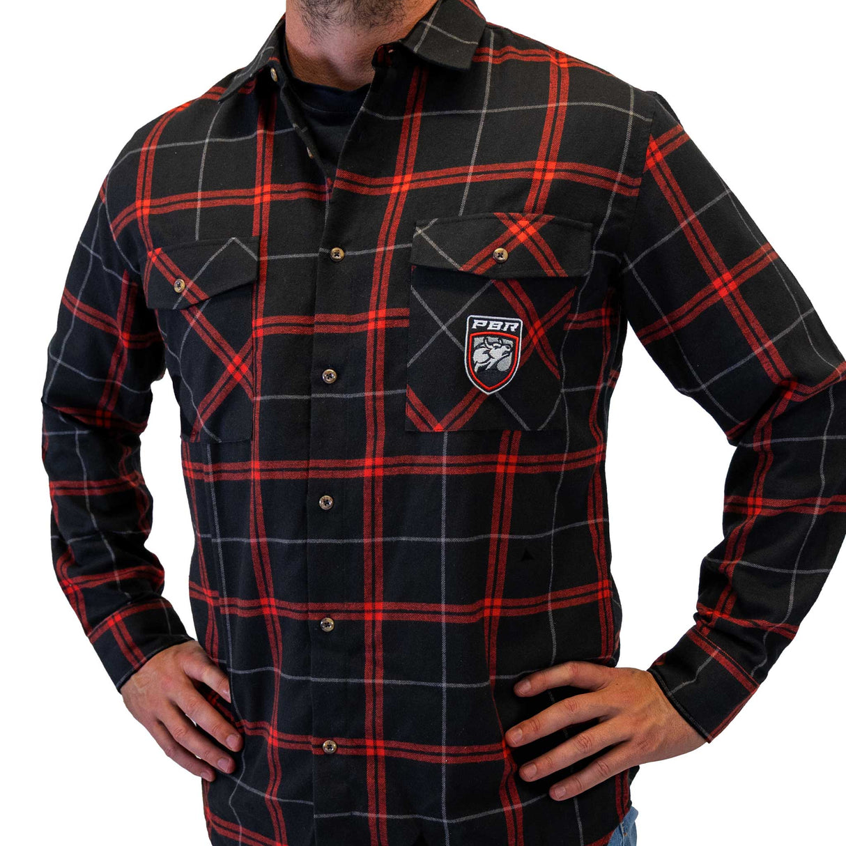 PBR 'Mustang' Flannel - Ashtabula