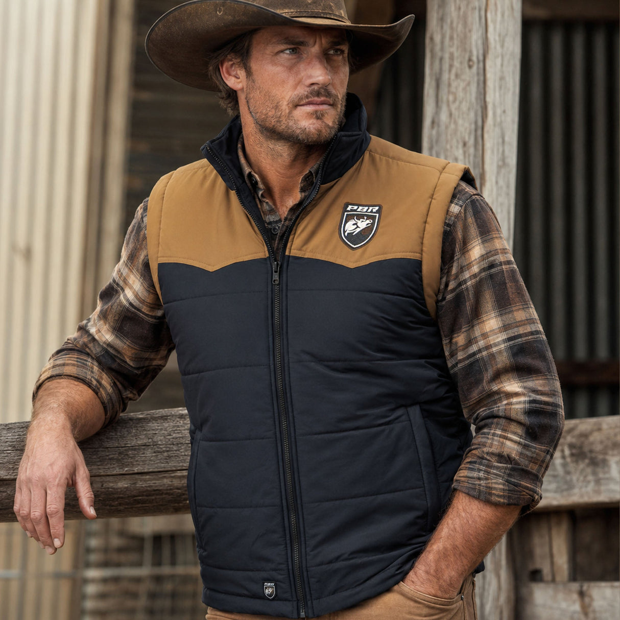 PBR 'Rattler' Men's Vest - Adult