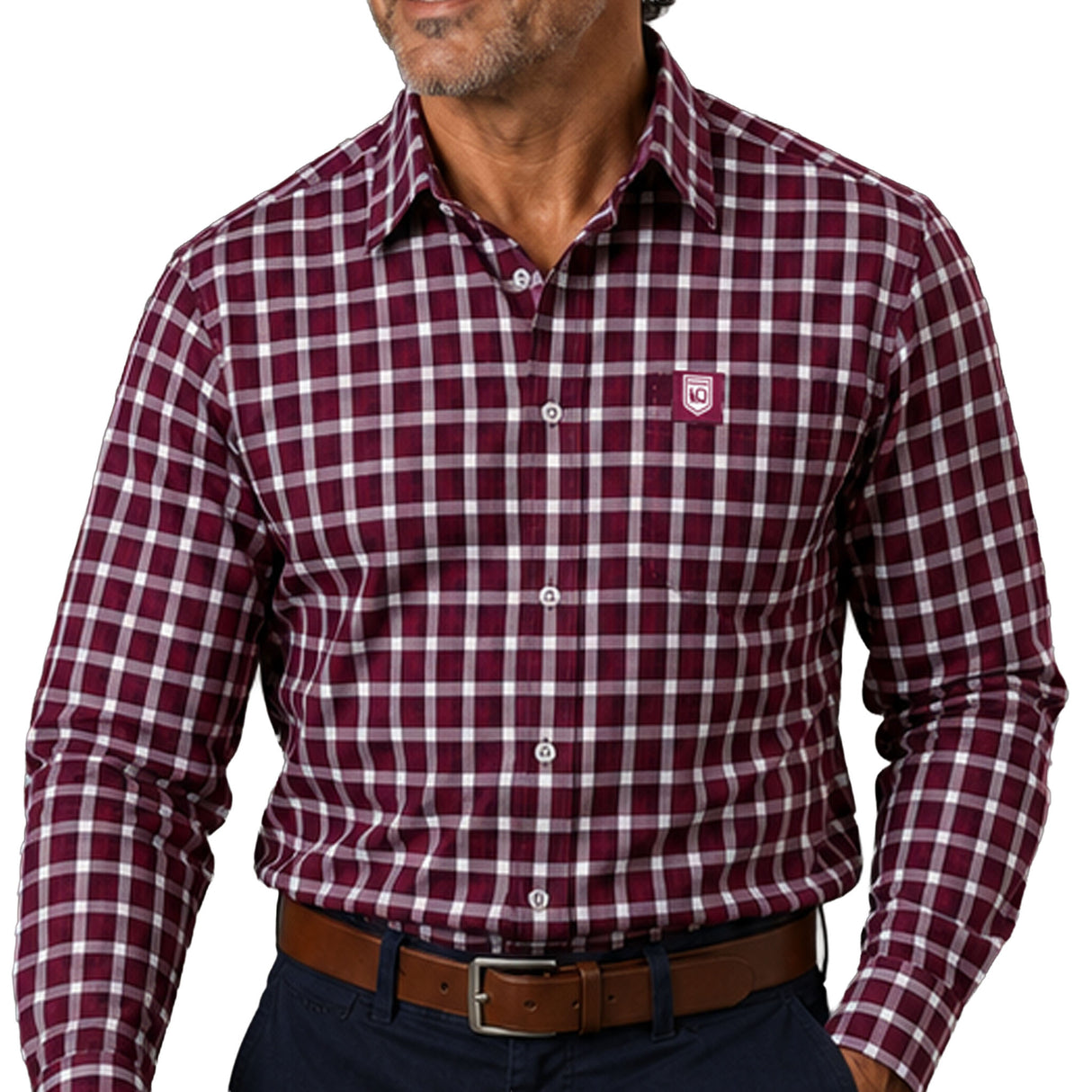 QLD Maroons 'Crossfield' Dress Shirt