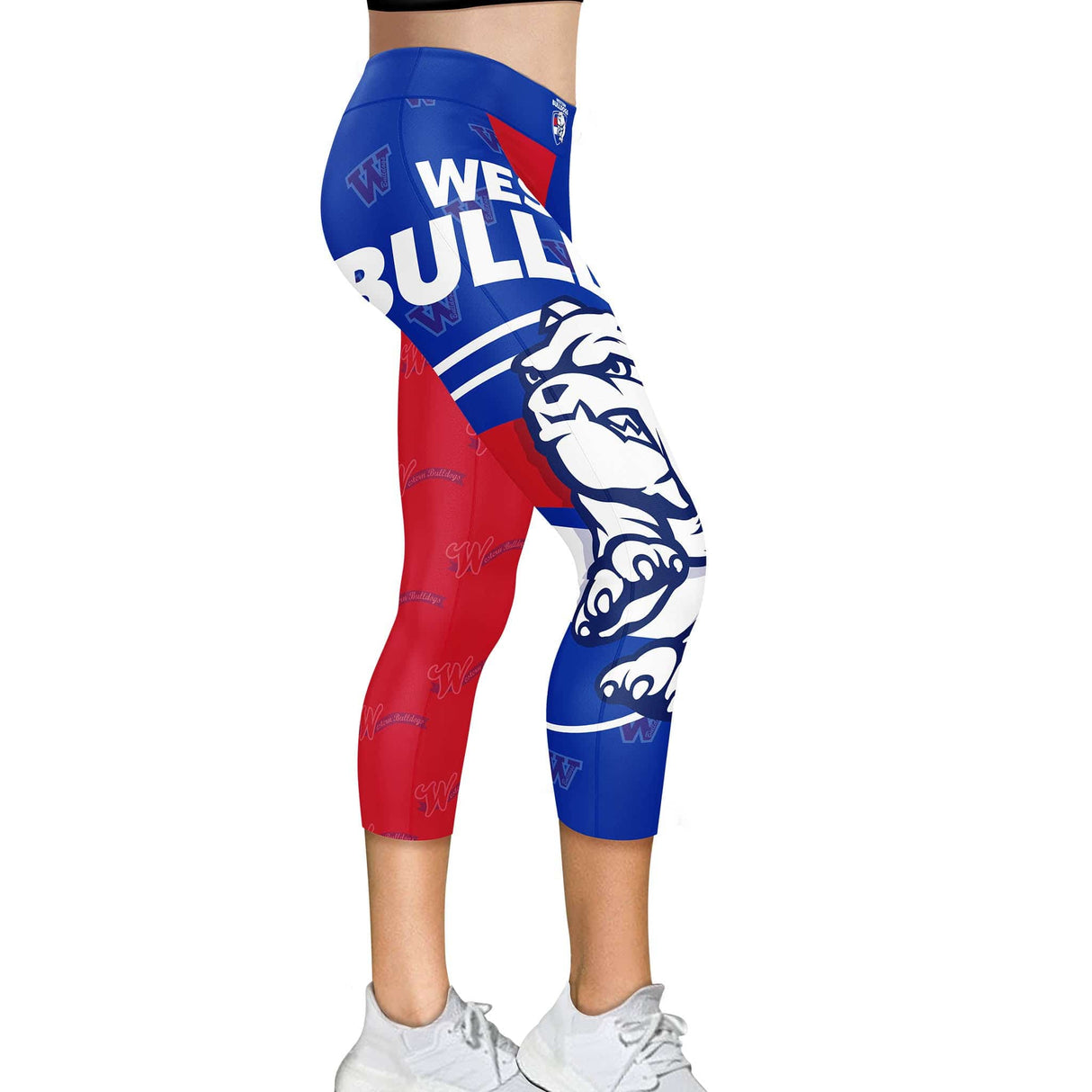 AFL Western Bulldogs 'Siren' Leggings - Ashtabula