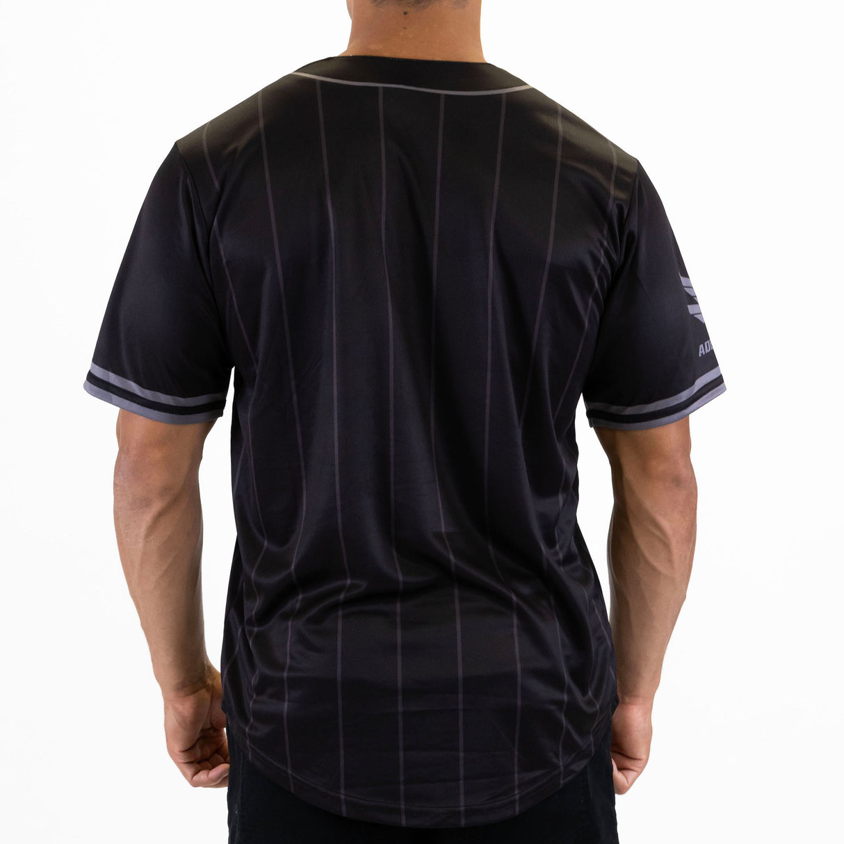 AFL Adelaide Crows Blackout Baseball Shirt - Ashtabula