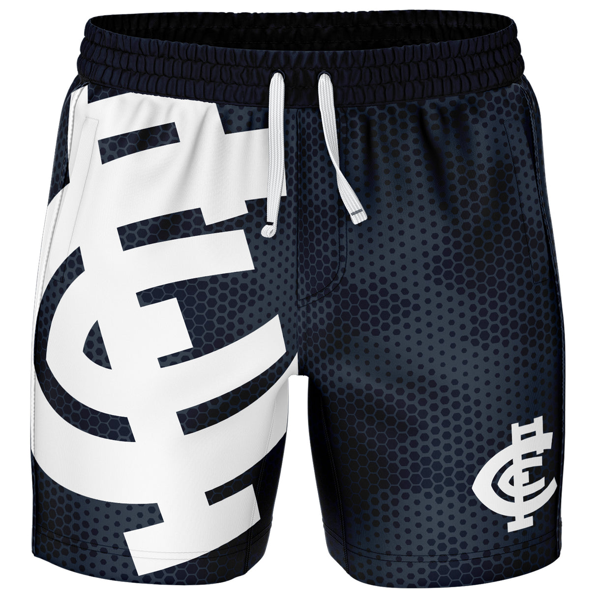 AFL Carlton 'Big Shot' Volley Shorts - Ashtabula