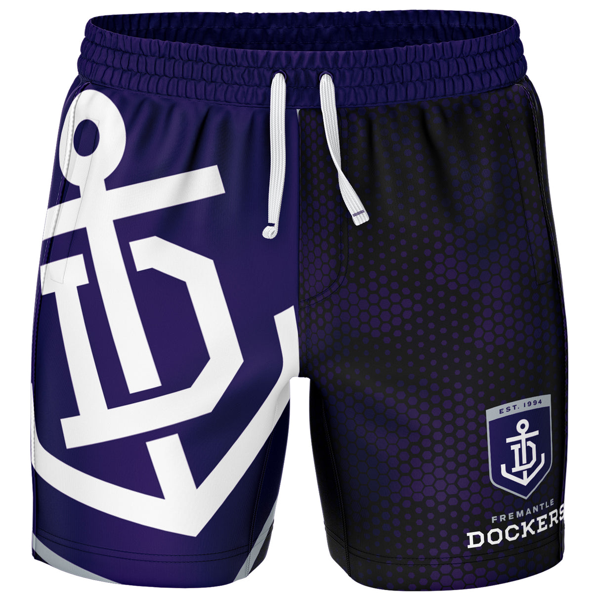 AFL Fremantle Dockers 'Big Shot' Volley Shorts - Ashtabula