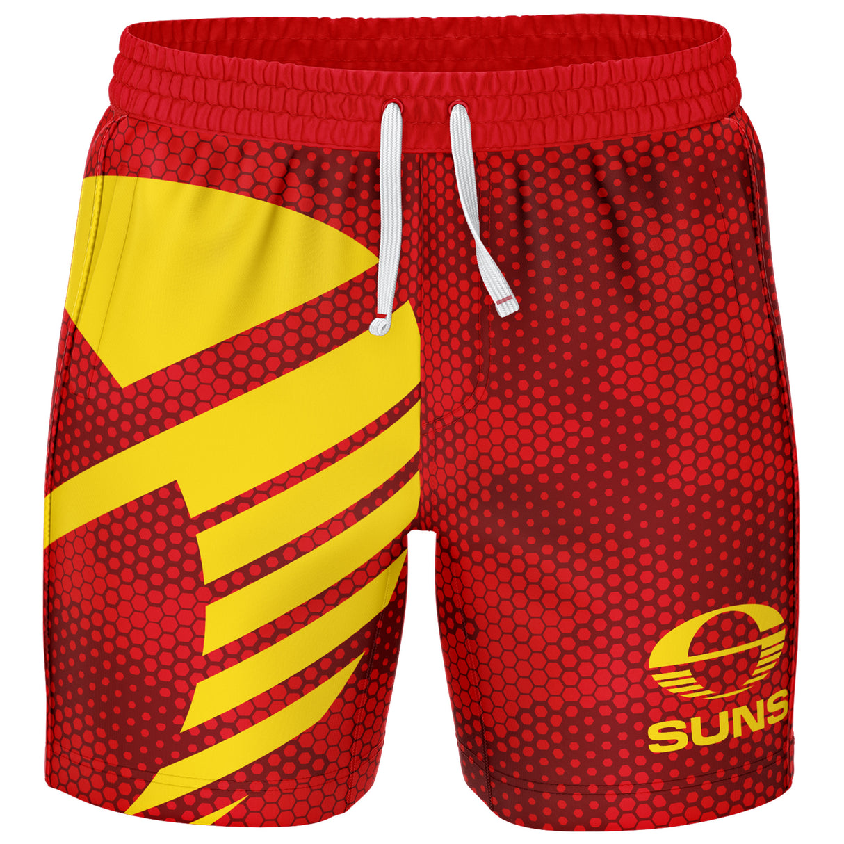 AFL Gold Coast Suns 'Big Shot' Volley Shorts - Ashtabula