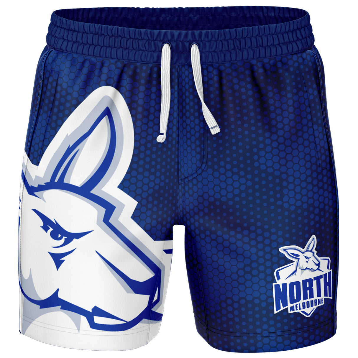 AFL North Melbourne 'Big Shot' Volley Shorts - Ashtabula